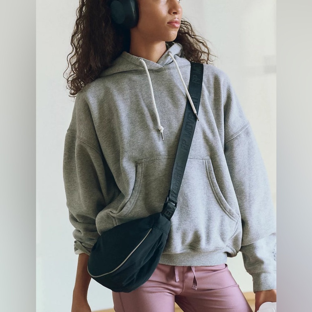 Free People FP Movement Bulls Eye Sling Reflective Adjustable Sport Bag